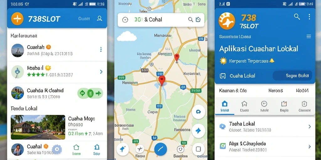 Tampilan antarmuka pengguna 738SLOT yang informatif dan intuitif.