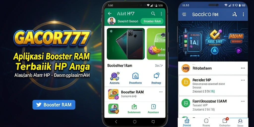 Antarmuka intuitif GACOR777 untuk Boosting RAM dengan mudah.