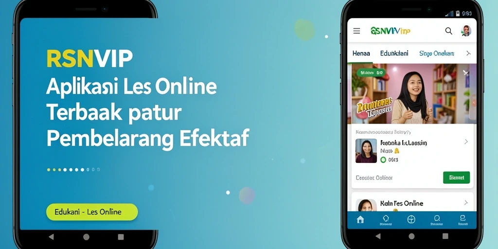 Tampilan antarmuka RSNVIP yang intuitif dan ramah pengguna.