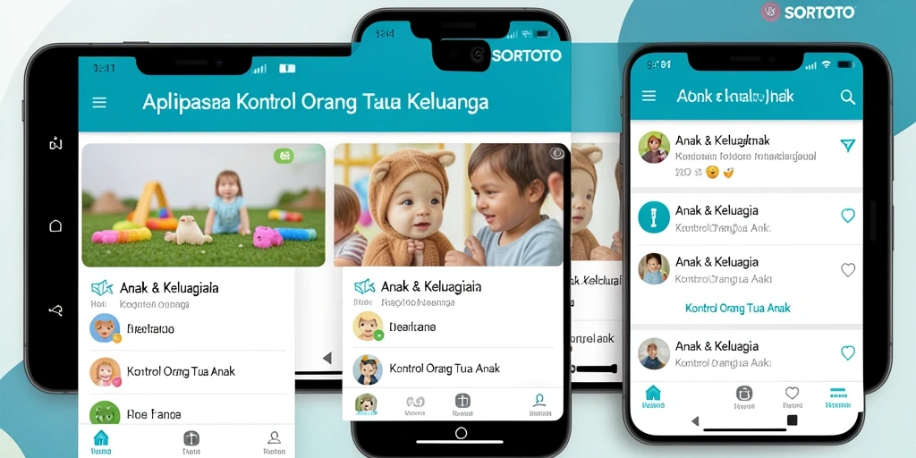 Antarmuka SORTOTO yang sederhana dan efektif untuk kontrol orang tua.