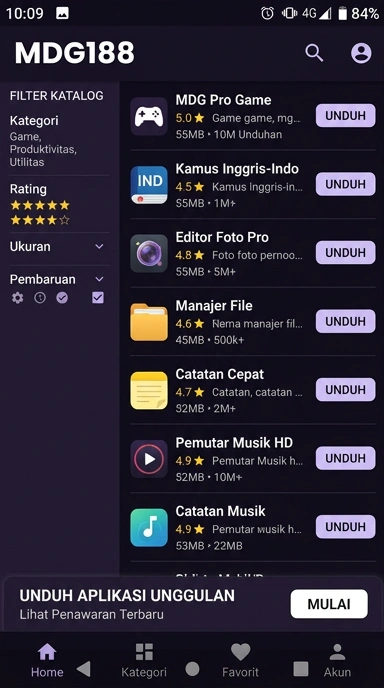 mdg188 | Aplikasi Populer dan Kanal Uji Terlengkap di Indonesia