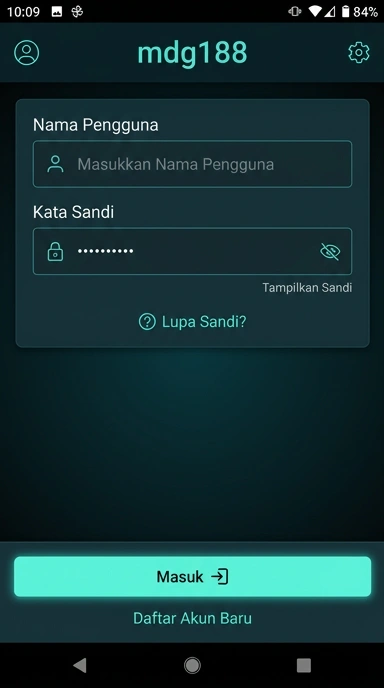 Panduan Login Akun mdg188 untuk Pengguna Android
